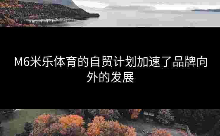 M6米乐体育的自贸计划加速了品牌向外的发展
