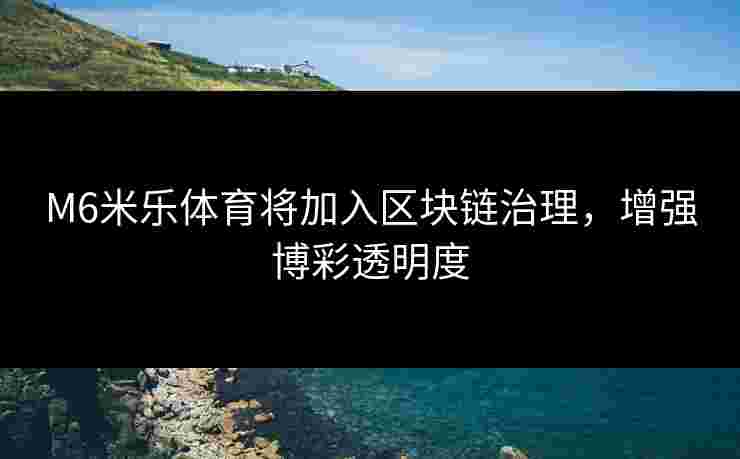 M6米乐体育将加入区块链治理，增强博彩透明度