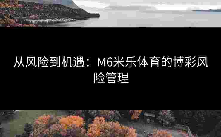 从风险到机遇：M6米乐体育的博彩风险管理