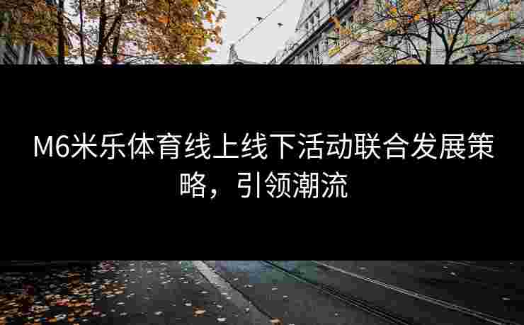 M6米乐体育线上线下活动联合发展策略，引领潮流